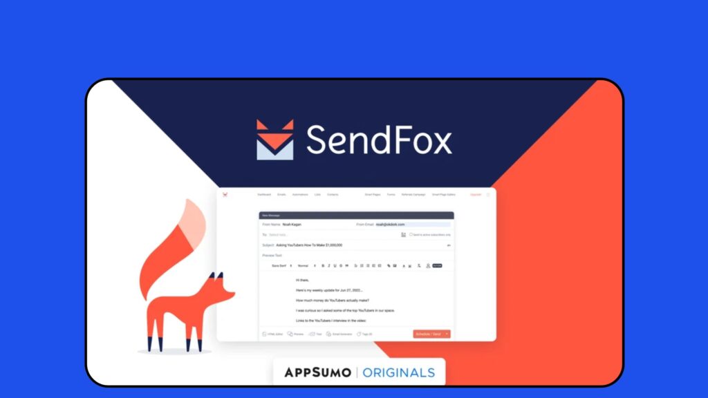 SendFox Review Lifetime Deal $49 Easy Email Tool for Creators